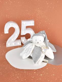 Doudou 25 ans - OURS ARGENT - Pantin attache-sucette