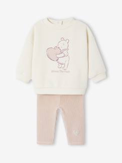 Bébé-Ensemble-Ensemble Disney Winnie l'ourson bébé sweat molleton + legging velours