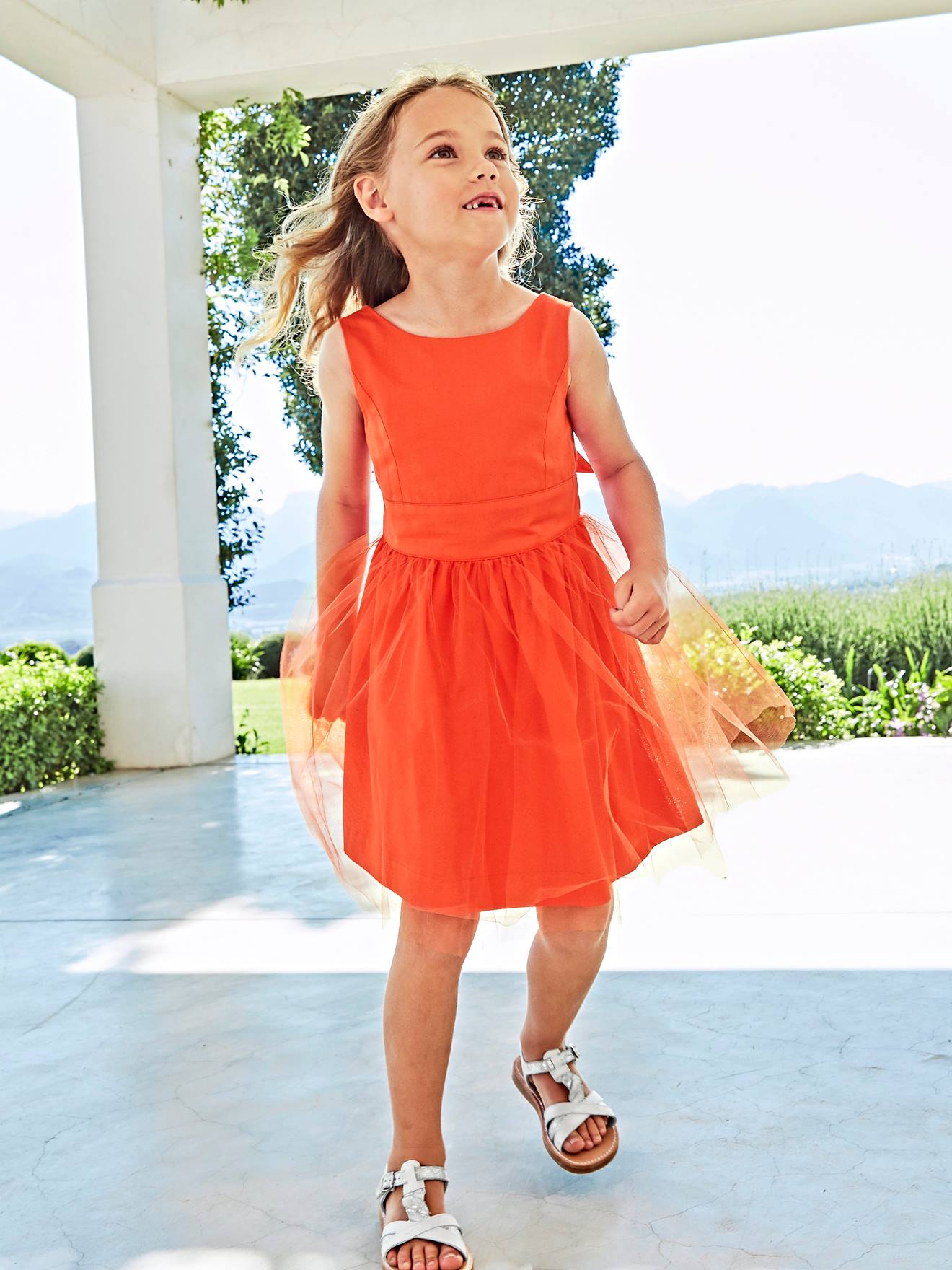 robe de ceremonie fille vertbaudet
