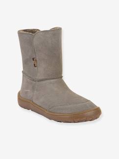 Schuhe-Jungenschuhe 23-38-Boots-Kinder Barfuss-Boots BAREFOOT TEX SUEDE Froddo