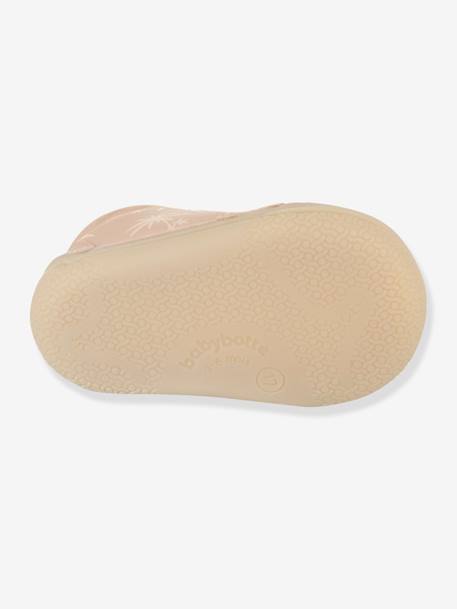 Baby Mädchen Schnürboots ,,Zowa' babybotte® puderrosa+WEISS 