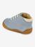 Bottillons lacés cuir bébé garçon B1 Babybotte® BLEU CIEL+CAMEL 