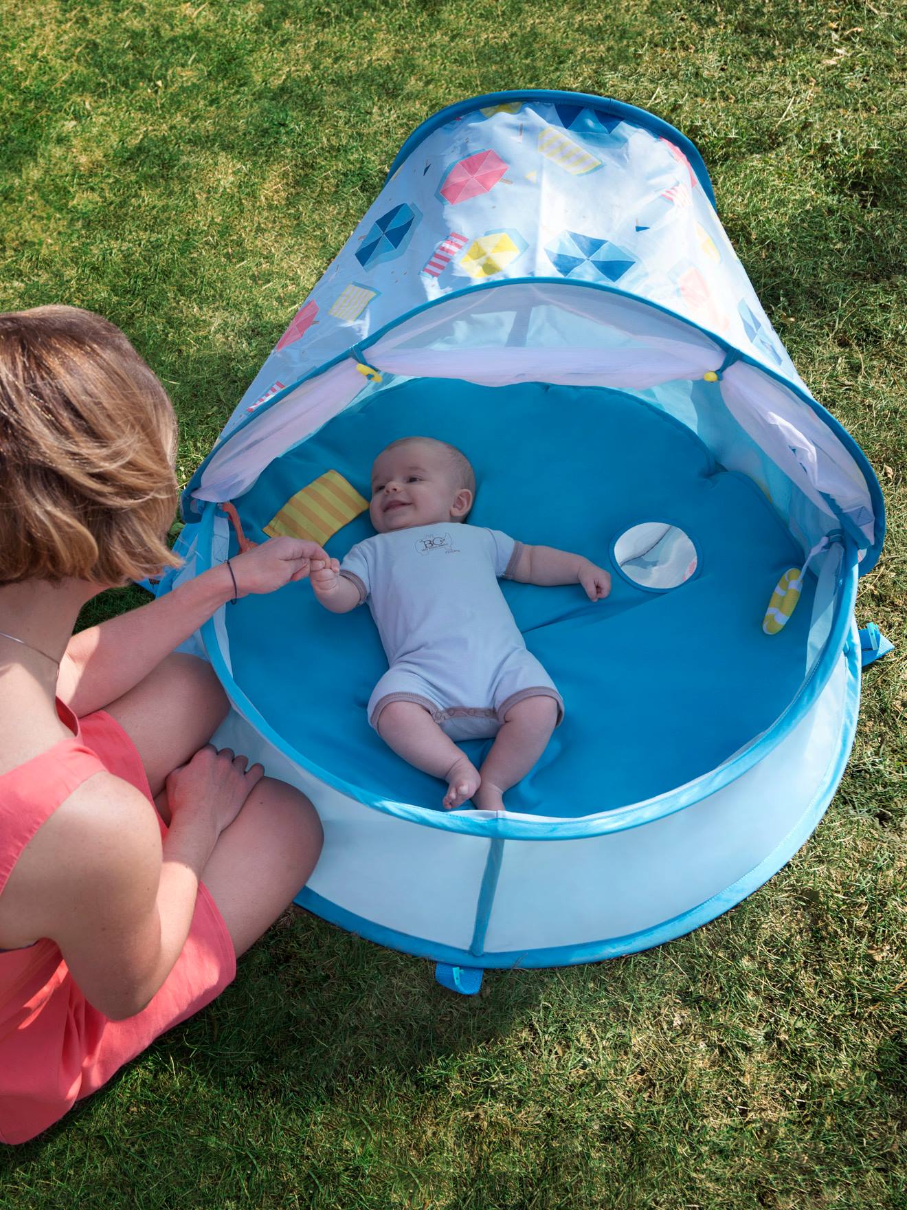 Tente Anti Uv Pop Up Aquani Babymoov Bleu Jouet