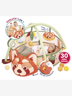 3-in-1 Activity-Decke und Bällebad PANDA für Baby LUDI
