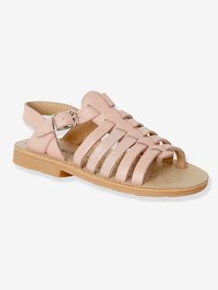 Sandales fille en cuir