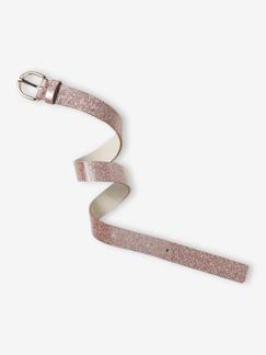 Mädchen-Accessoires-Gürtel-Pailletten-Gürtel für Mädchen, Metallschnalle