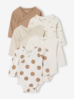 Baby-Body-Bio-Kollektion: 5er-Pack Baby Schlupfbodys