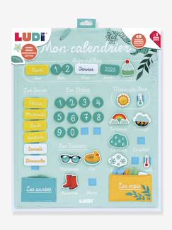 Autres jeux d'éveil Vertbaudet Horloge calendrier en bois - multicolore Autres jeux d'éveil Vertbaudet Horloge calendrier en bois - multicolore