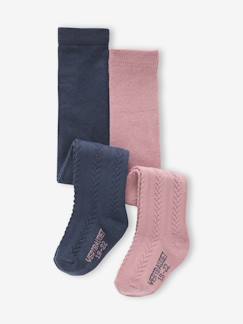 Baby-Socken, Strumpfhose-2er-Pack Mädchen Baby Strumpfhosen Oeko-Tex