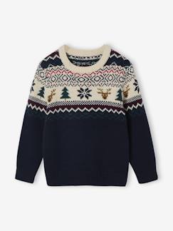 Garçon-Pull jacquard garçon