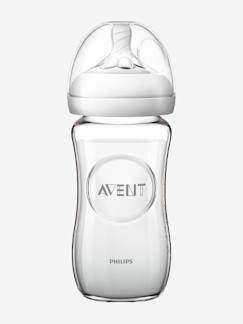 Fabrication française-Biberon verre 240 ml Philips AVENT Natural sans BPA