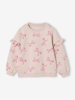 Mädchen-Pullover, Strickjacke, Sweatshirt-Mädchen Weihnachts-Sweatshirt mit Volantärmeln