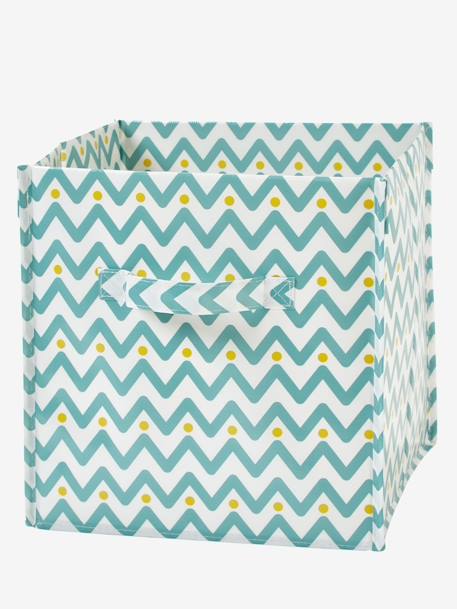 2er Pack Aufbewahrungsboxen, modern gemustert, Zimmer und Aufbewahrung