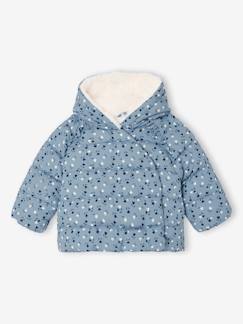Baby-Mantel, Overall, Ausfahrsack-Gefütterte Baby Steppjacke, Wickelform, Recycling-Polyester