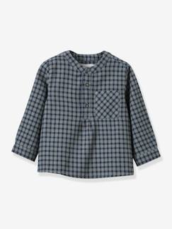 Baby-Hemd, Bluse-Baby Hemd mit Karomuster CYRILLUS