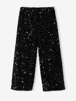 Mädchen-Hose-Weite Hose mit Pailletten, Mädchen