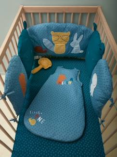 Tour De Lit Bebe Bleu Tour De Lit Respirant Pour Enfants Vertbaudet