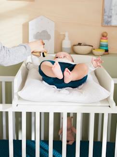 Zimmer und Aufbewahrung-Zimmer-Kinderbett, Babybett-Wickelaufsatz für Babybetten