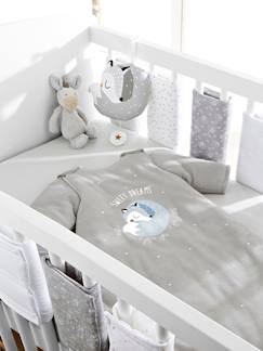 Das Schlafen-Polster für Babybett-Gitterstäbe