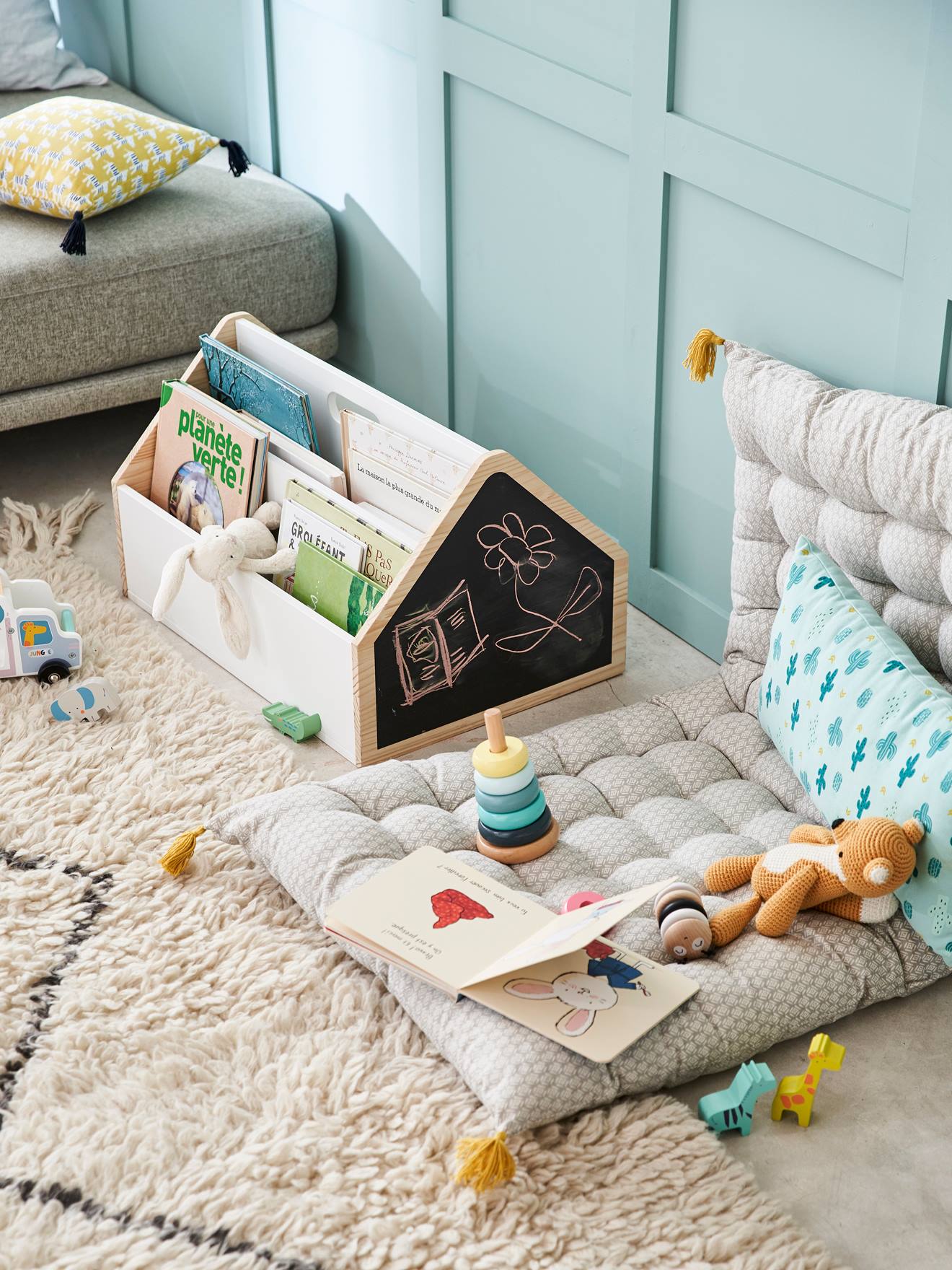 Ideen Bücheraufbewahrung Kinder - The Ikea Table Tops