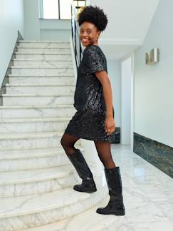 Robe de grossesse en sequins