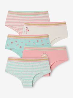 Mädchen-5er-Pack Mädchen Shortys