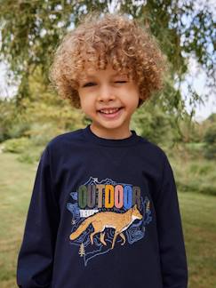 Garçon-Tee-shirt manches longues imprimé garçon
