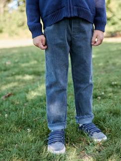 Garçon-Pantalon en velours côtelé garçon facile à enfiler