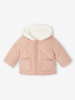 Baby-Mantel, Overall, Ausfahrsack-Baby Wende-Steppjacke mit Kapuze