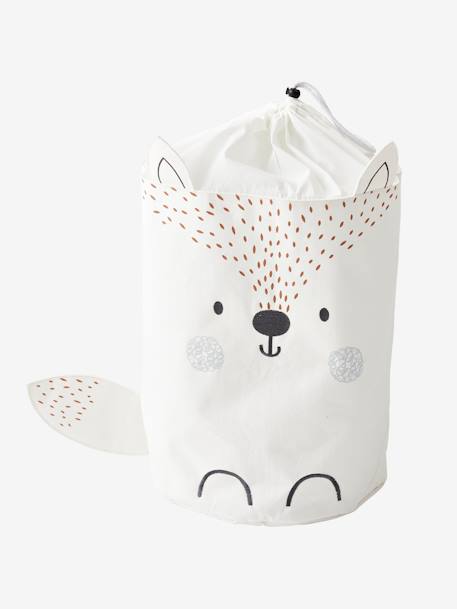 Panier A Linge Renard Blanc Chambre Et Rangement