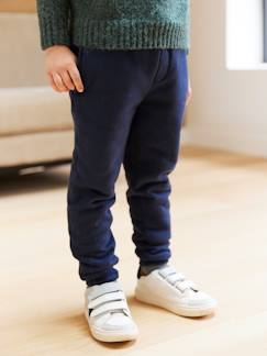 Garçon-Pantalon jogging en molleton doublé sherpa garçon