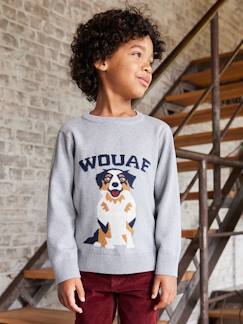 Pull Col Rond Chien