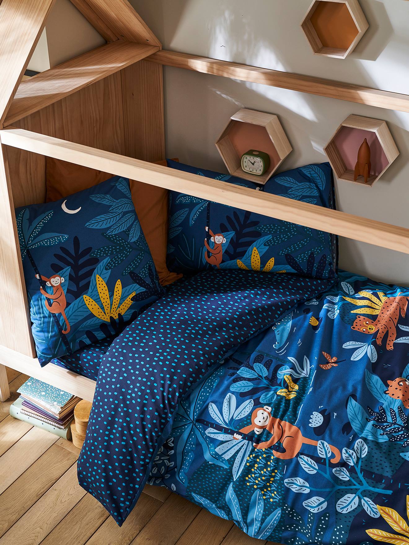 Kinder Bettwäsche-Set ,,Dschungelnacht