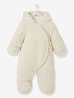 Home bébé Laponie-Combi-pilote bébé aspect fourrure ouatinée