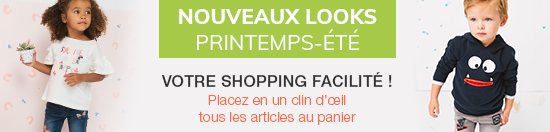 Nouveaux looks - Printemps-Été Nouveaux looks - Printemps-Été