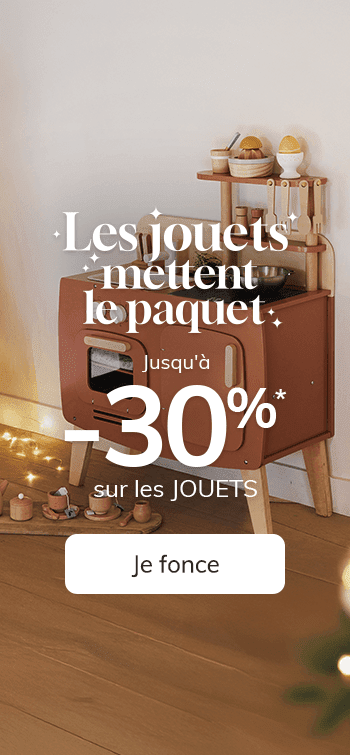 Jusqu'à -30% sur les jouets