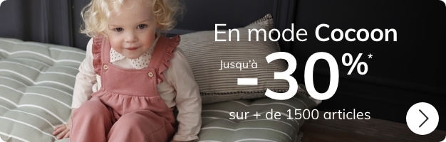 En mode Cocoon Jusqu'à -30% sur + de 1500 articles