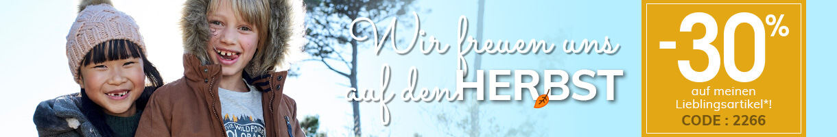 Wir freuen uns auf den Herbst ! -30% sauf meinen Lieblingsartikel*! Wir freuen uns auf den Herbst ! -30% sauf meinen Lieblingsartikel*!