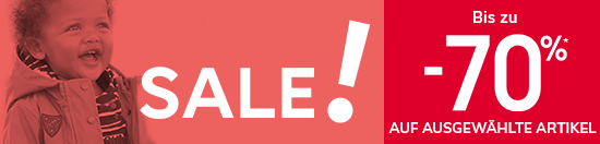 Sale! Bis zu -70% auf ausgewählte Artikel Sale! Bis zu -70% auf ausgewählte Artikel